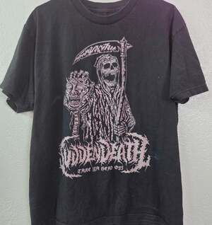 Svdden Death 'Take Ya Head Off' Graphic Print Black T-Shirt